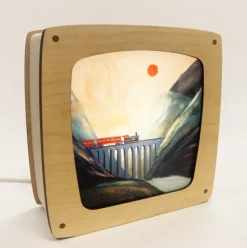 Het Houtlokael Seizoenslamp Premium Esdoornhout Maple