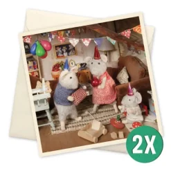 Het Muizenhuis Kaarten Party Set 10-delig