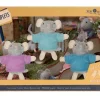 Het Muizenhuis Knuffel Muis Drieling