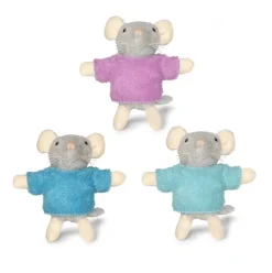 Het Muizenhuis Knuffel Muis Drieling
