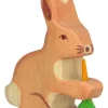 Holztiger Haas met Wortel 80102