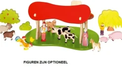 Holztiger Kerststal Schuur 80312