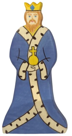 Holztiger Koning Blauw 80237