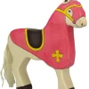 Holztiger Paard Toernooipaard Rood 80248