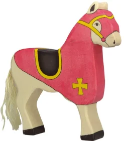 Holztiger Paard Toernooipaard Rood 80248