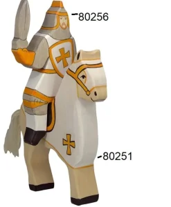 Holztiger Ridder Rijdend Wit 80256