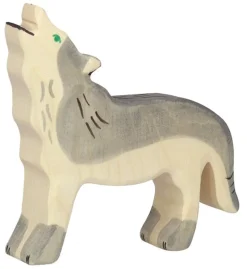 Holztiger Wolf Kop Omhoog 80109
