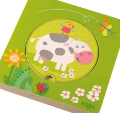 Houten puzzel Boerderijdieren