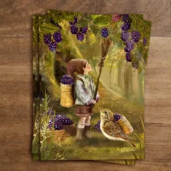 Iris Esther Postkaart Berry Tale