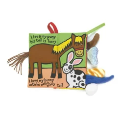 Jellycat Knisperboek Staartenboek Pet Tails