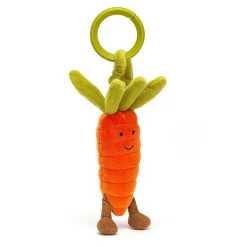 Jellycat Knuffel Bibberknuffel Vivacious Vegetable Carrot Jitter