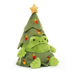 Jellycat Knuffel Christmas Tree Ricky Rain Frog