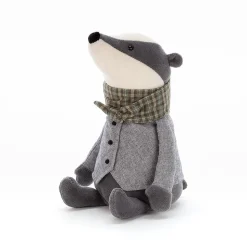 Jellycat Knuffel Das Riverside Ramblers Badger