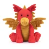 Jellycat Knuffel Draak Darvin Dragon