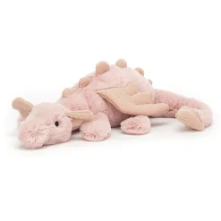Jellycat Knuffel Draak Rose Dragon Little