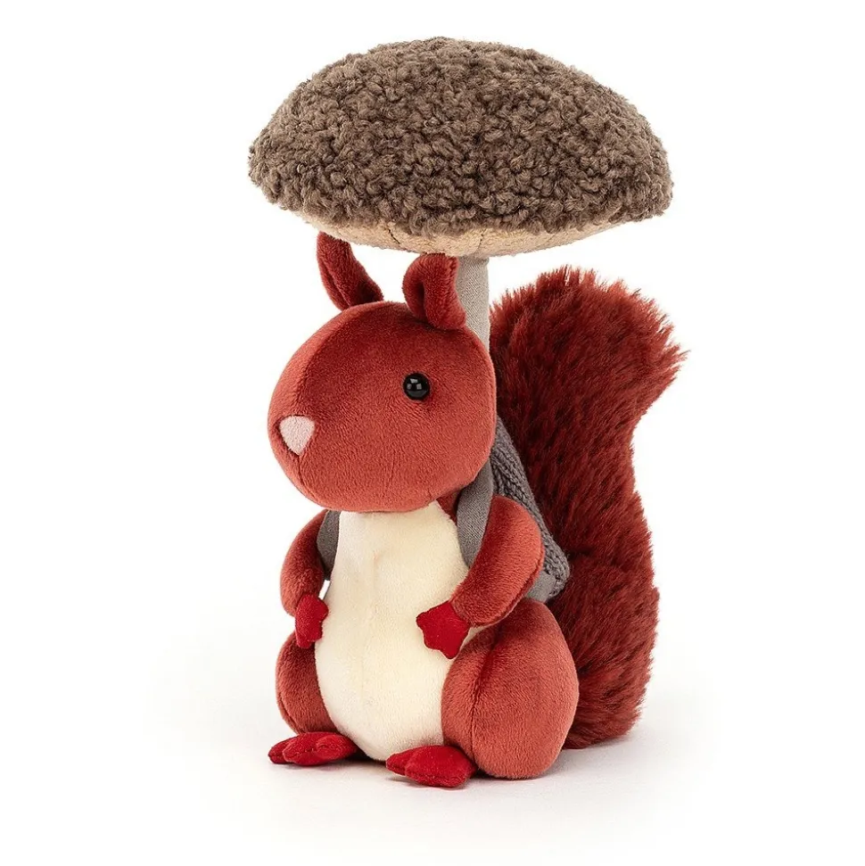 Jellycat Knuffel Eekhoorn Fungi Forager Squirrel