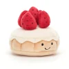 Jellycat Knuffel Gebakje Pretty Patisserie Tarte Aux Fraises