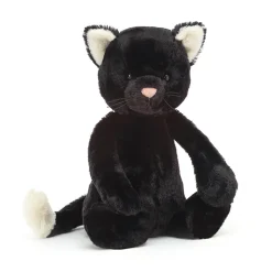Jellycat Knuffel Kat Bashful Black Kitten Medium