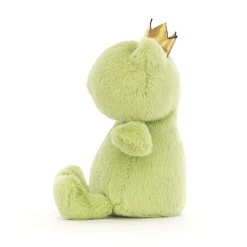 Jellycat Knuffel Kikker Crowning Croaker Green