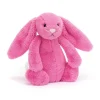 Jellycat Knuffel Konijn Bashful Hot Pink Bunny Little (Small)