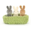Jellycat Knuffel Konijn Nesting Bunnies
