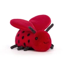 Jellycat Knuffel Lieveheersbeestje Loulou Love Bug