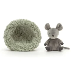 Jellycat Knuffel Muis Hibernating Mouse