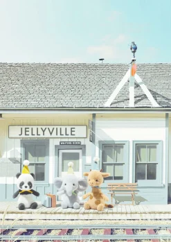 Jellycat Knuffel Olifant Jollipop Elephant