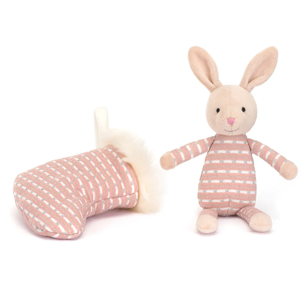 Jellycat Knuffel Shimmer Stocking Bunny