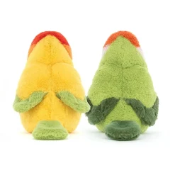 Jellycat Knuffel Vogels A Pair of Lovely Lovebirds