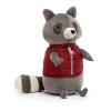 Jellycat Knuffel Wasbeer Campfire Critter Raccoon