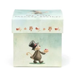 Jellycat Knuffeldoek Aap My First Monkey Soother