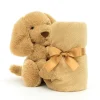 Jellycat Knuffeldoek Bashful Toffee Puppy Soother