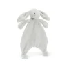Jellycat Knuffeldoek Bashful Silver Bunny Comforter