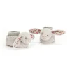 Jellycat Slofjes Blossom Silver Bunny Booties