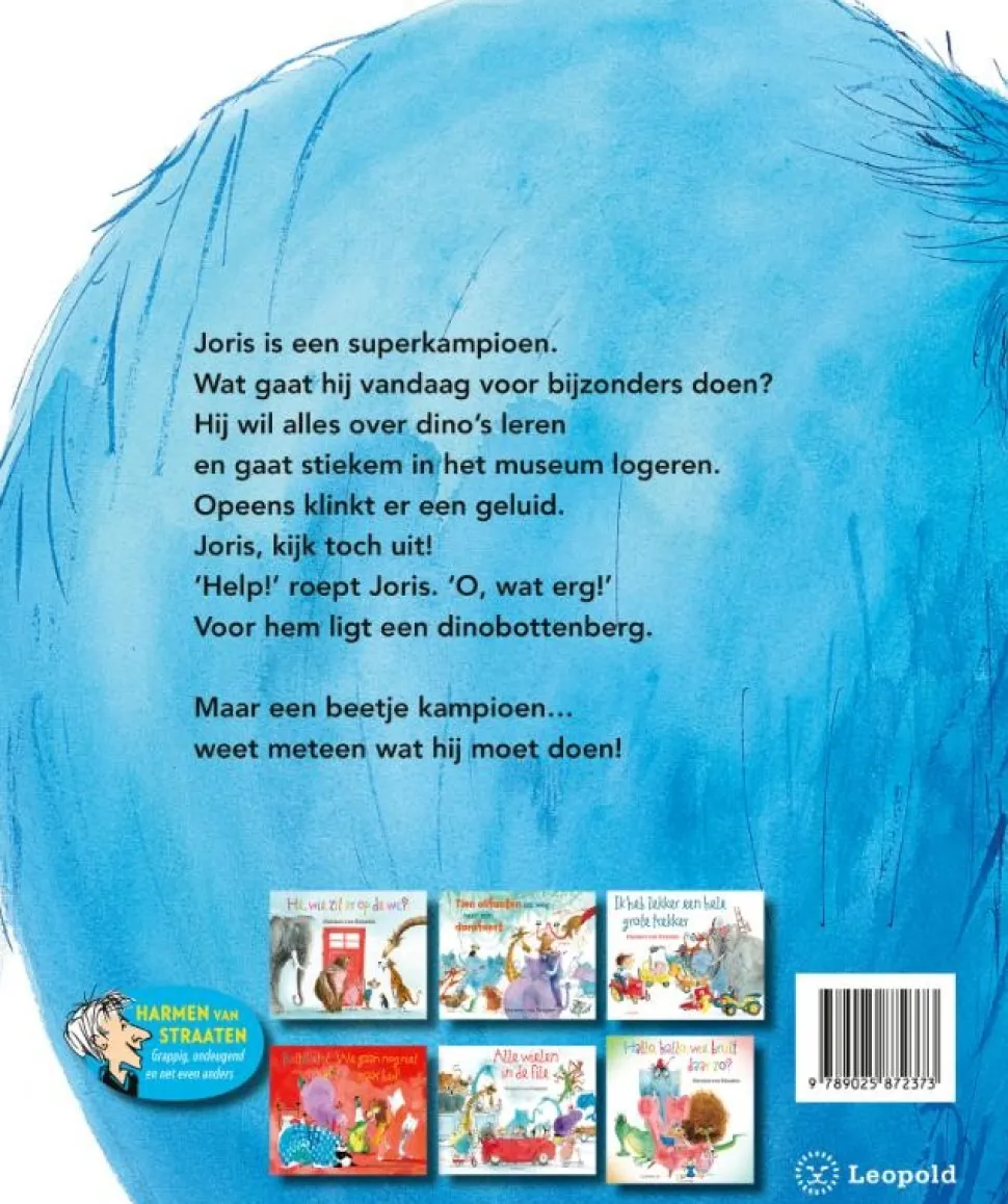 Joris puzzelt een dino