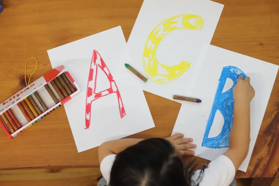 Kitpas Rijstwax (Raam)Krijt Medium Set 24-delig