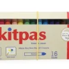 Kitpas Rijstwax (Raam)Krijt Medium Set 16-delig