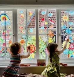 Kitpas Rijstwax (Raam)Krijt Medium Set 16-delig