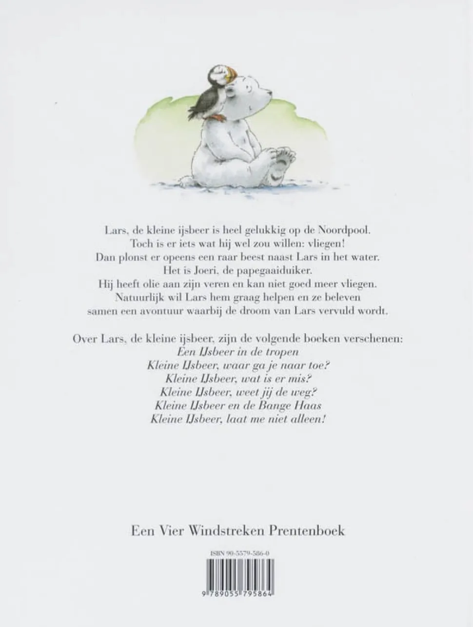 Kleine ijsbeer help me vliegen