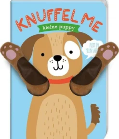 Knuffel me kleine puppy