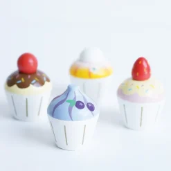 Le Toy Van Cupcakes Set 4-delig