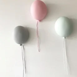 Lello Kids Balloon Wall Tap Light Small Baby Grey