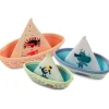 Lilliputiens Badspeelgoed 3 Bootjes Jungle