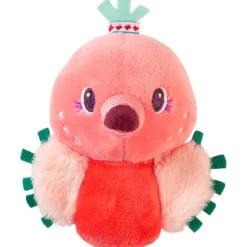 Lilliputiens Mini Rammelaar Anaïs de Flamingo