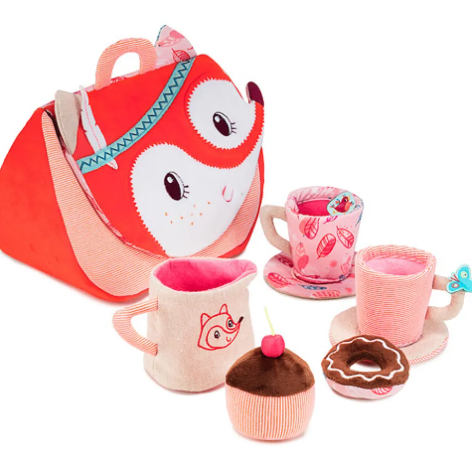 Lilliputiens Theeservies Alice Vieruurtjesset