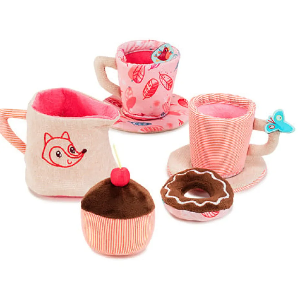 Lilliputiens Theeservies Alice Vieruurtjesset