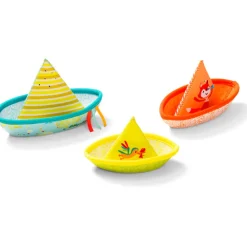 Lilliputiens Zeilbootjes Set 3-delig