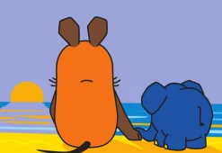 Limundo Motief Zonsondergang Wandlamp Rechthoekig