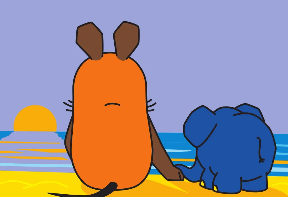 Limundo Motief Zonsondergang Wandlamp Rechthoekig